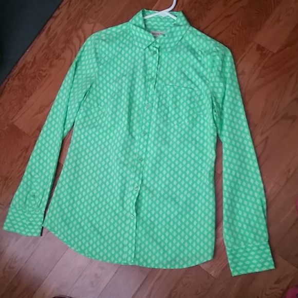Merona dress shirt, green S/P - Picture 1 of 2